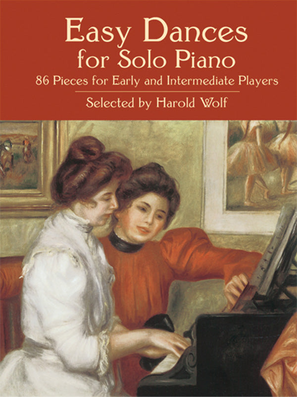 Easy Dances for Solo Piano Cover Image