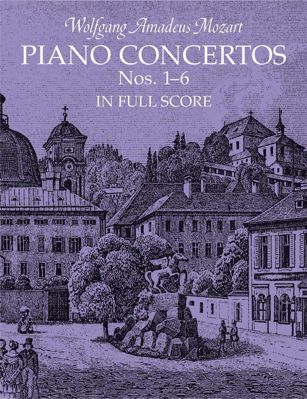 Piano Concertos Nos. 1-6 in Full Score Cover Image