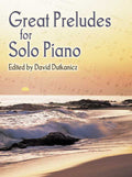 Great Preludes for Solo Piano Cover Image