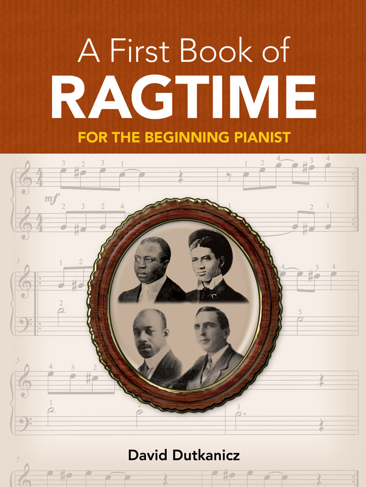A First Book of Ragtime: For The Beginning Pianist with Downloadable MP3s Cover Image