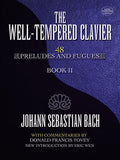 The Well-Tempered Clavier: 48 Preludes and Fugues Book II Cover Image