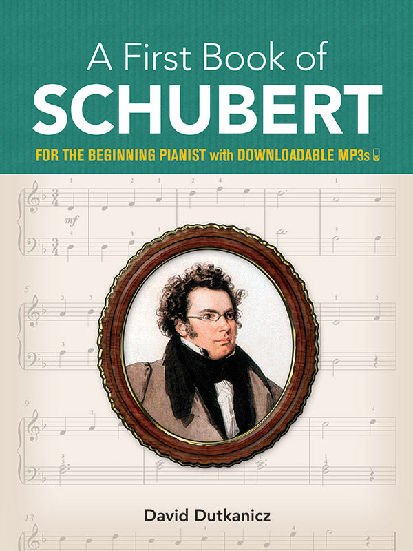 A First Book of Schubert: For The Beginning Pianist with Downloadable MP3s Cover Image