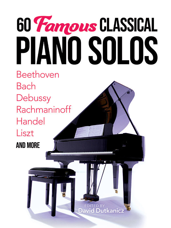 60 Famous Classical Piano Solos Cover Image