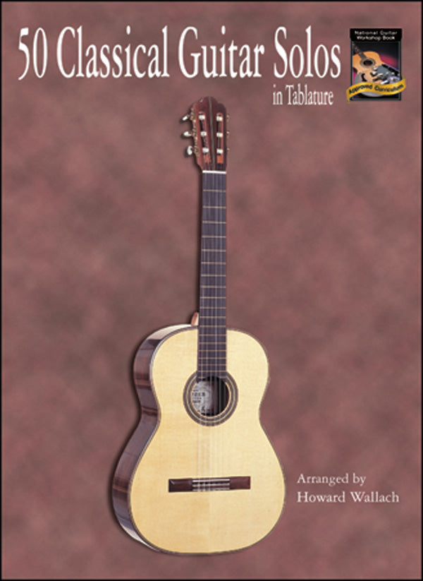 50 Classical Guitar Solos in Tablature Cover Image
