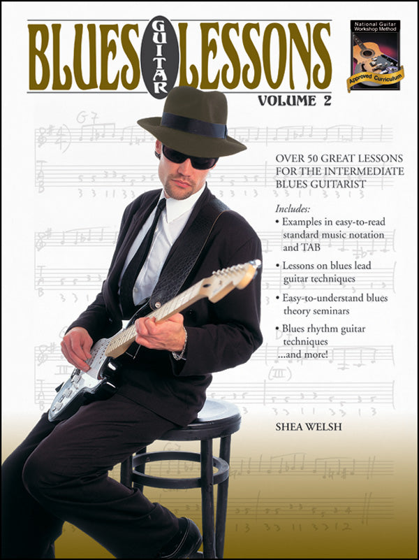 Blues Guitar Lessons, Vol. 2 Cover Image