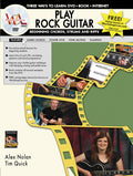 Play Rock Guitar: Beginning Chords, Strums, and Riffs Cover Image