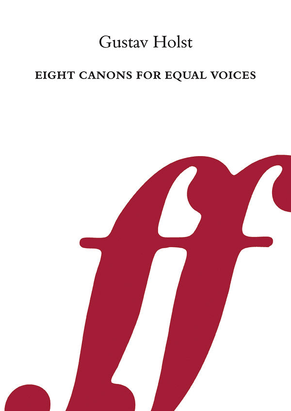 Eight Canons for Equal Voices Cover Image