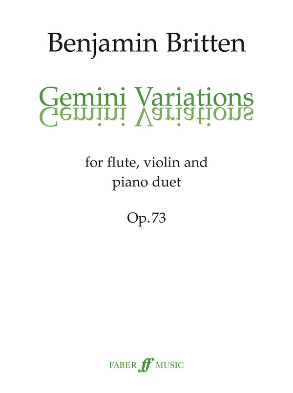 Gemini Variations, Opus 73 Cover Image