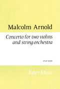 Concerto for Two Violins and String Orchestra Cover Image