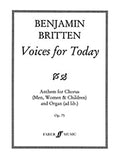 Voices for Today Cover Image