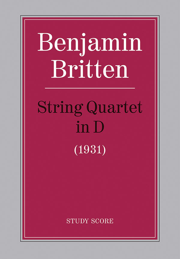 String Quartet in D Cover Image