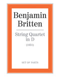 String Quartet in D Cover Image