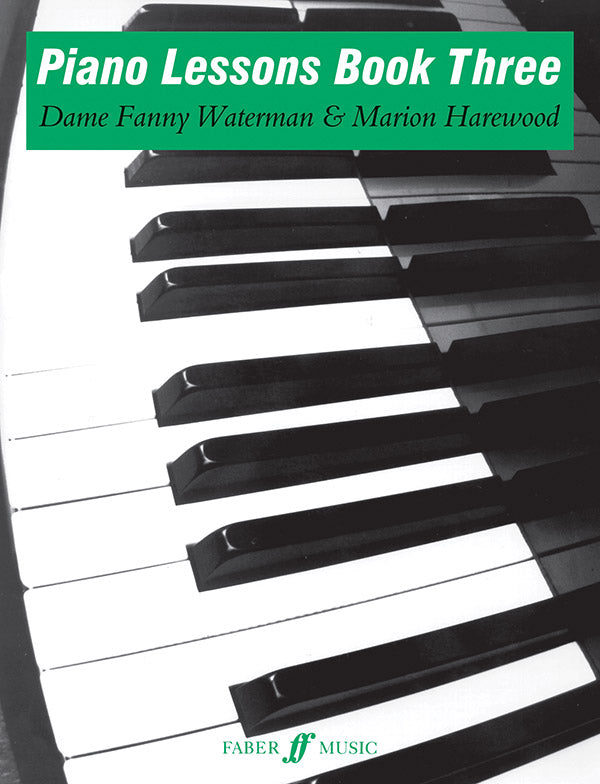 Piano Lessons, Book Three Cover Image
