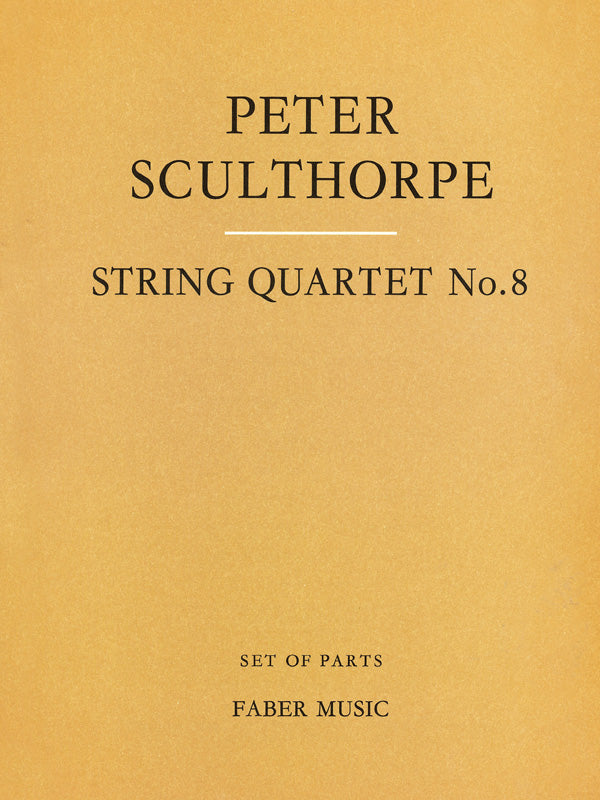String Quartet No. 8 Cover Image