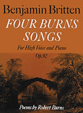 Four Burns Songs, Opus 92 Cover Image