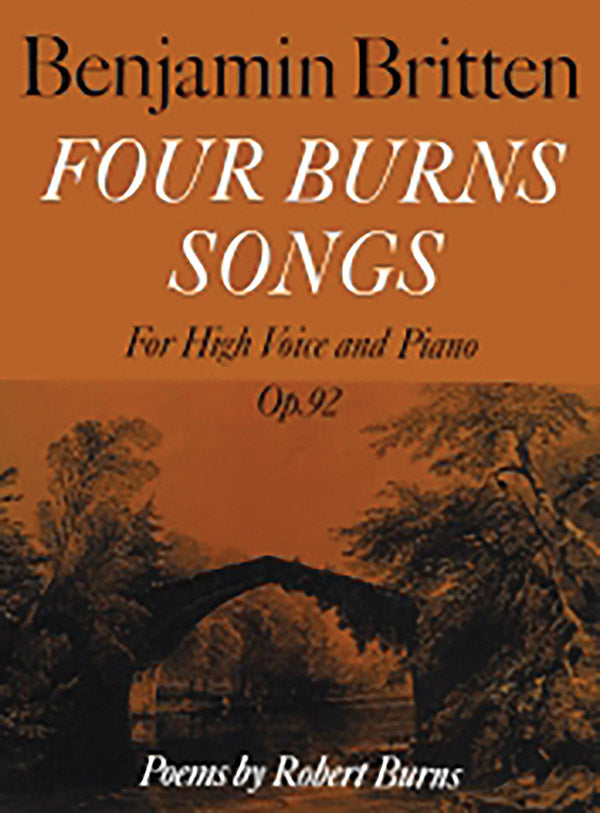 Four Burns Songs, Opus 92 Cover Image