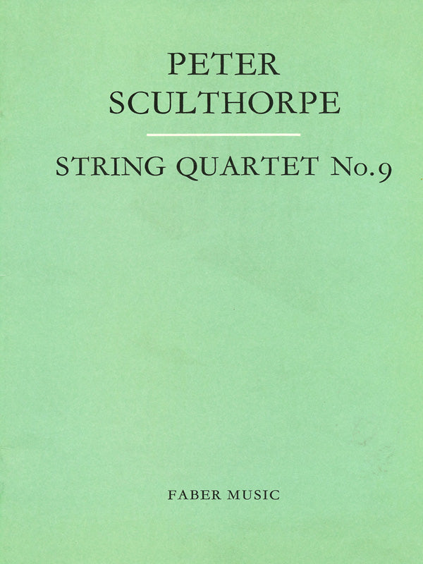 String Quartet No. 9 Cover Image