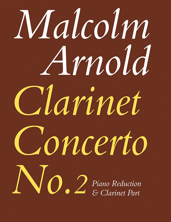 Clarinet Concerto No. 2 Cover Image