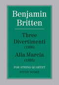 Three Divertimenti & Alla Marcia Cover Image