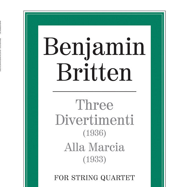 Three Divertimenti & Alla Marcia Cover Image