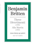 Three Divertimenti & Alla Marcia Cover Image