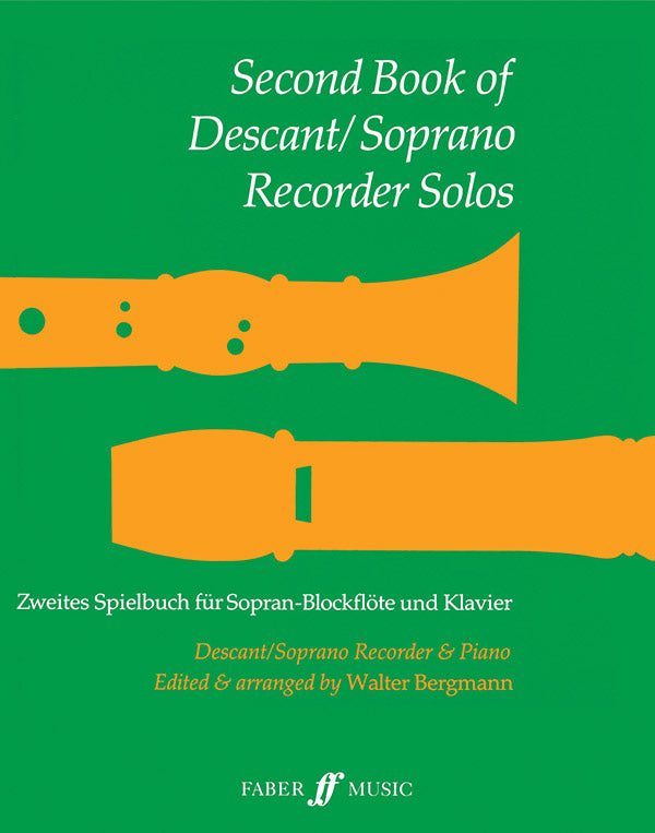 Second Book of Descant / Soprano Recorder Solos Cover Image