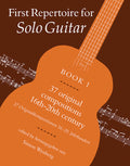 First Repertoire for Solo Guitar, Book 1 Cover Image
