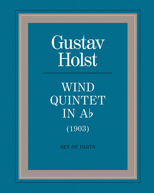Wind Quintet in A Flat Cover Image
