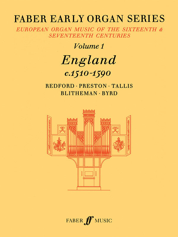 Faber Early Organ Series, Volume 1 Cover Image