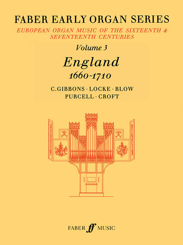 Faber Early Organ Series, Volume 3 Cover Image