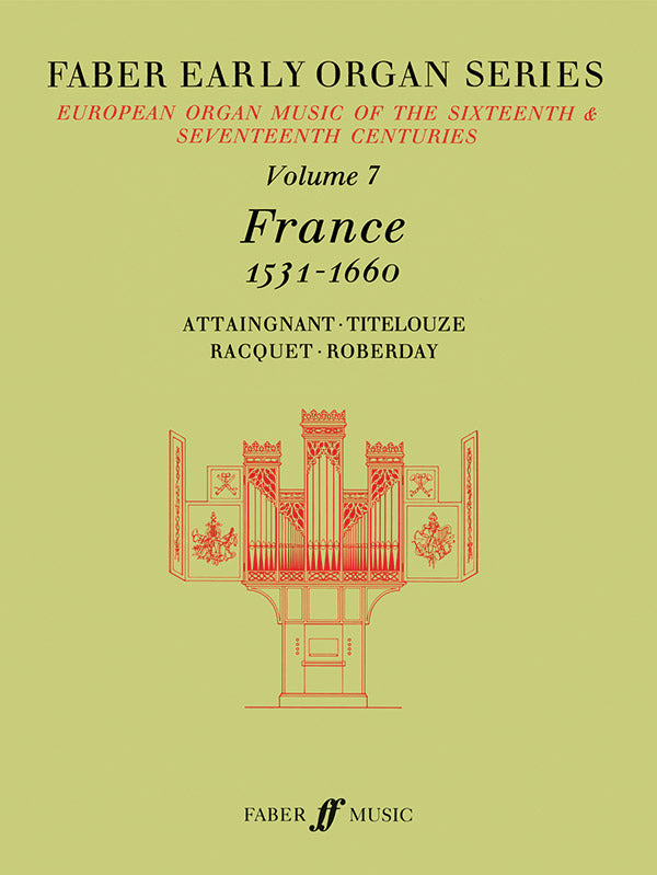 Faber Early Organ Series, Volume 7 Cover Image
