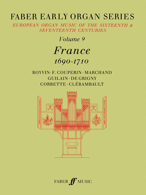 Faber Early Organ Series, Volume 9 Cover Image