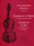 Sonata in A Major Cover Image