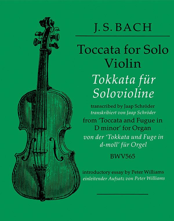 Toccata for Solo Violin Cover Image