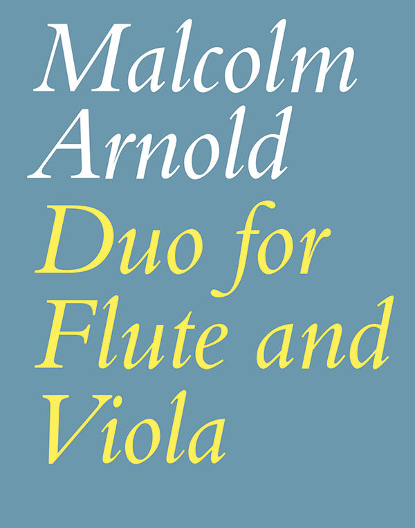 Duo for Flute and Viola, Opus 10 Cover Image