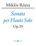 Flute Sonata, Opus 39 Cover Image