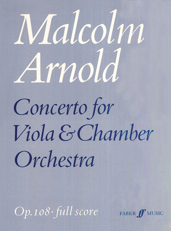 Concerto for Viola & Chamber Orchestra Cover Image