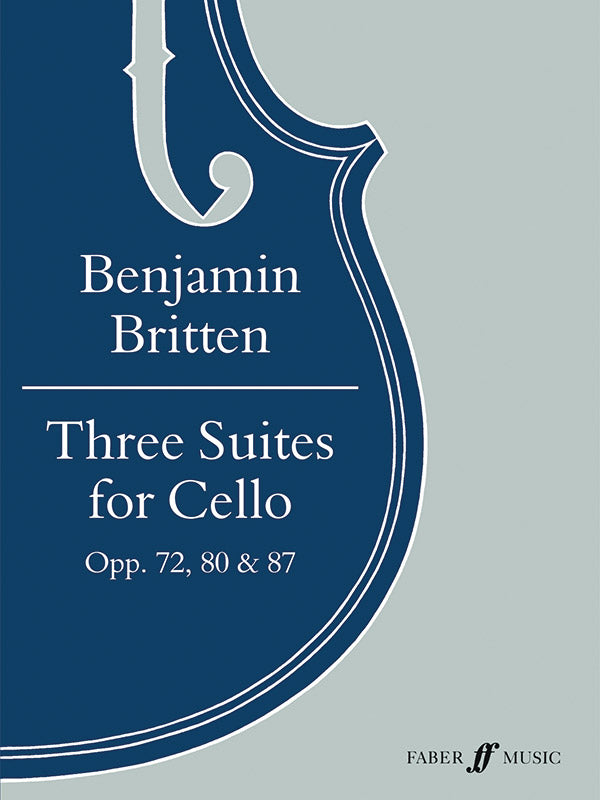 Three Suites for Cello, Opus 72, 80 & 87 Cover Image