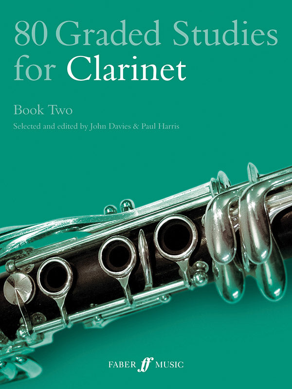 80 Graded Studies for Clarinet, Book Two Cover Image