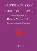 Four Late Poems and an Epigram Cover Image