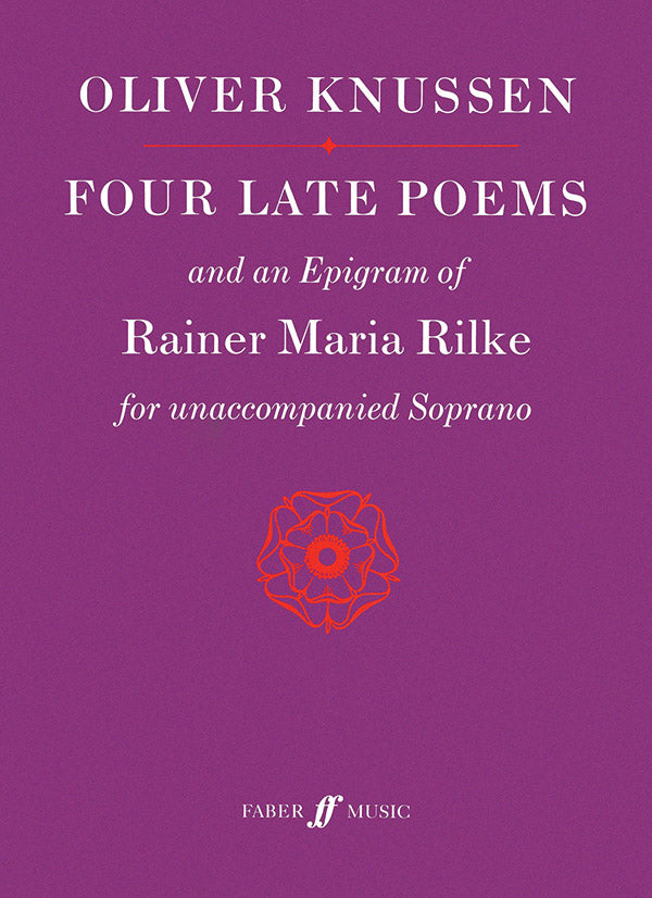 Four Late Poems and an Epigram Cover Image