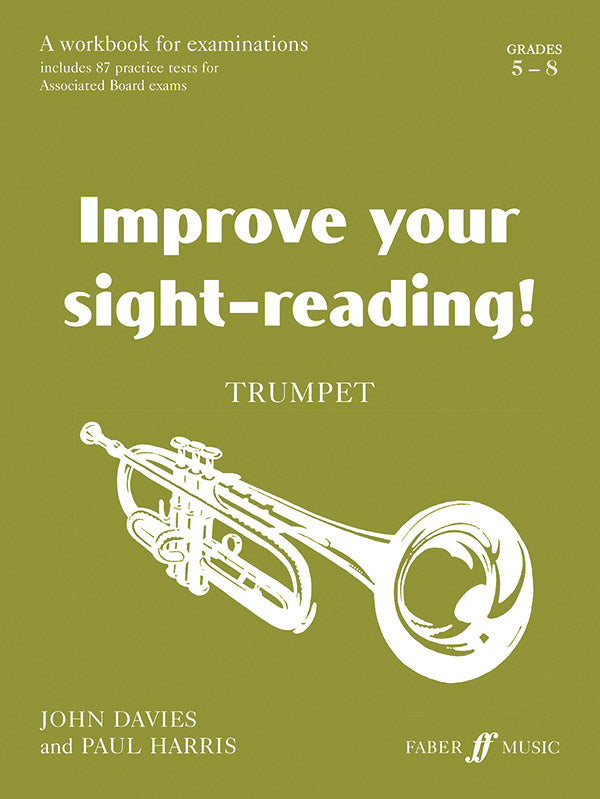 Improve Your Sight-Reading! Trumpet, Grade 5-8 Cover Image