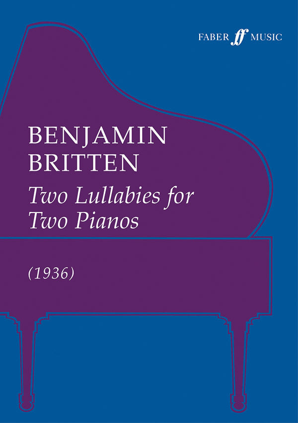 Two Lullabys for Two Pianos Cover Image