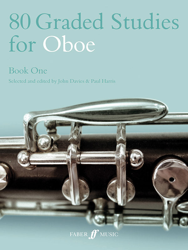 80 Graded Studies for Oboe, Book One Cover Image