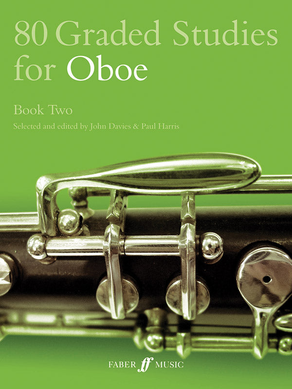 80 Graded Studies for Oboe, Book Two Cover Image