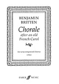 Chorale After an Old French Carol Cover Image