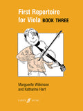 First Repertoire for Viola, Book Three Cover Image