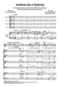 Anthem for a Nativity Cover Image