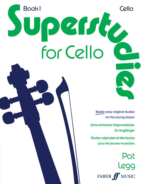 Superstudies for Cello, Book 1 Cover Image