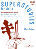 Superstudies for Violin, Book 1 Cover Image